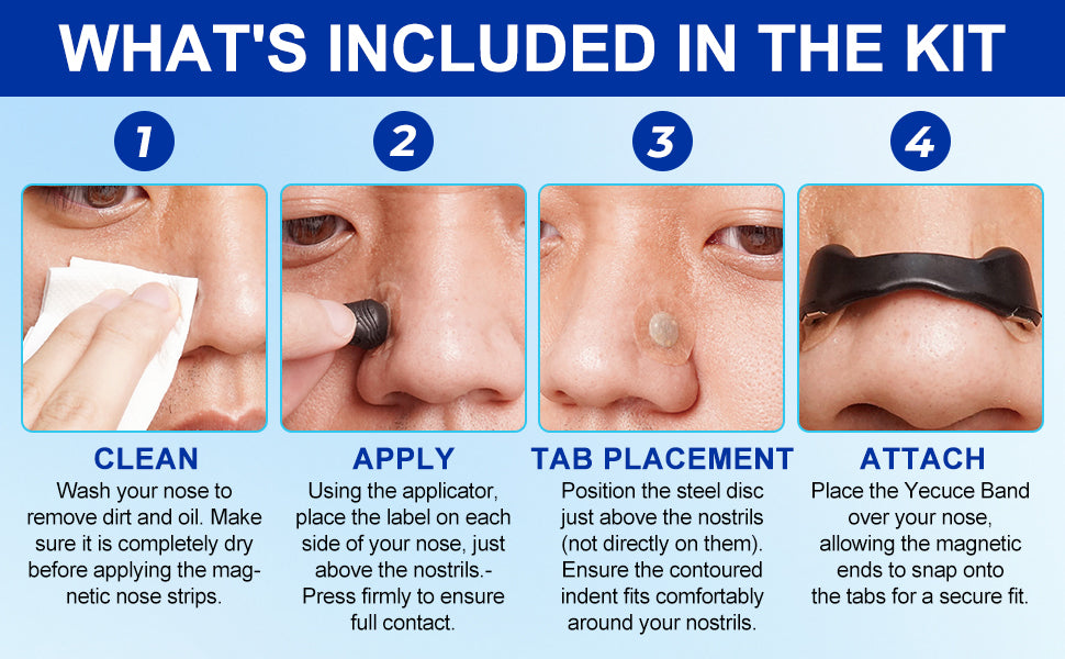 Breathing™ Nasal Strips – Comfortable Breathing Support for Day & Night